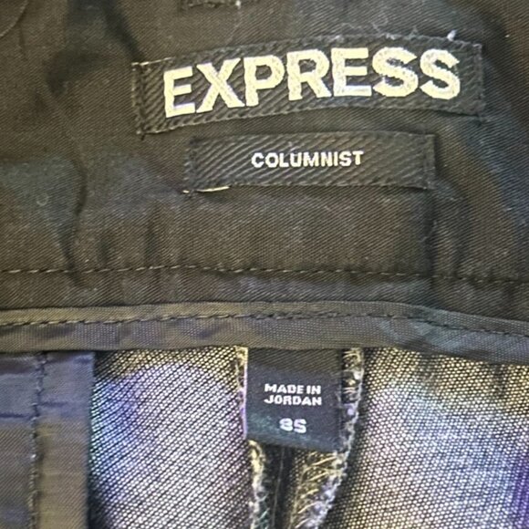 Express "columnist" gray bootcut dress pants, woman's 8S - Picture 11 of 11